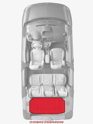 ЭВА коврики «Queen Lux» багажник для Honda Integra (AV, DA1-DA3)